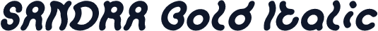 SANDRA Bold Italic
