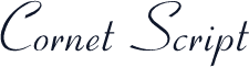 Cornet Script