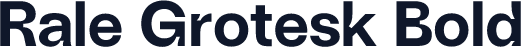 Rale Grotesk Bold