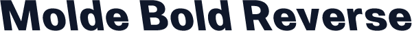 Molde Bold Reverse