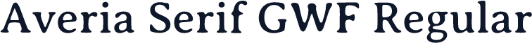 Averia Serif GWF Regular