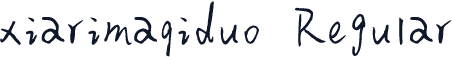 xiarimaqiduo Regular