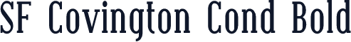 SF Covington Cond Bold