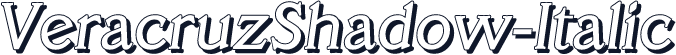 VeracruzShadow-Italic