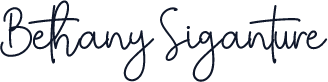 Bethany Siganture