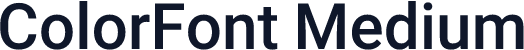 ColorFont Medium