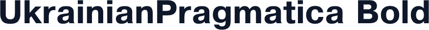 UkrainianPragmatica Bold