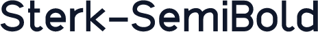 Sterk-SemiBold