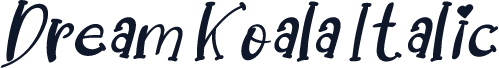 Dream Koala Italic