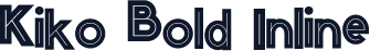 Kiko Bold Inline