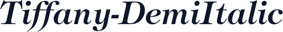 Tiffany-DemiItalic