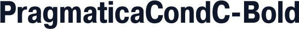 PragmaticaCondC-Bold