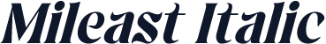 Mileast Italic