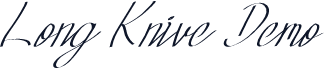 Long Knive Demo