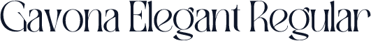 Gavona Elegant Regular