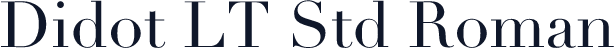 Didot LT Std Roman