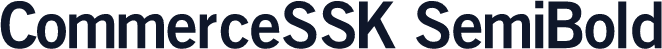 CommerceSSK SemiBold