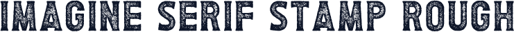 Imagine Serif Stamp Rough