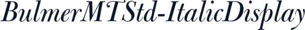 BulmerMTStd-ItalicDisplay