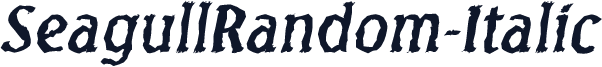 SeagullRandom-Italic