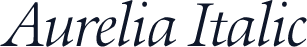 Aurelia Italic