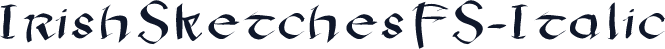 IrishSketchesFS-Italic