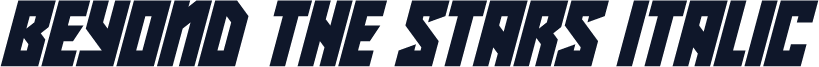 Beyond The Stars Italic