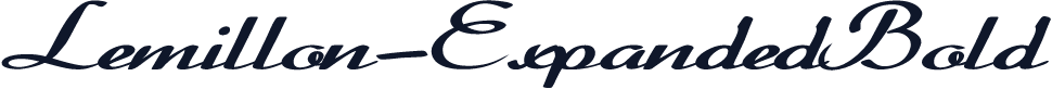 Lemillon-ExpandedBold