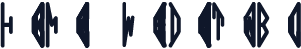 HaroldsMonograms-WhiteDiamondTwoBold