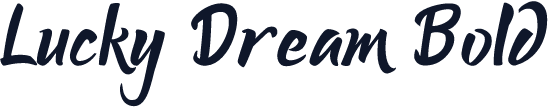 Lucky Dream Bold