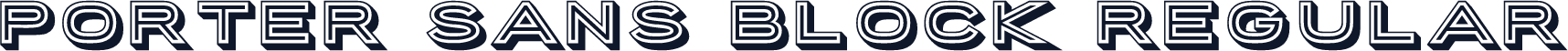 Porter Sans Block Regular