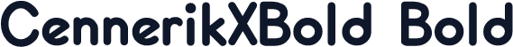 CennerikXBold Bold