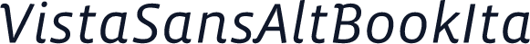 VistaSansAltBookIta