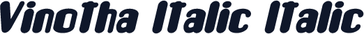 Vinotha Italic Italic