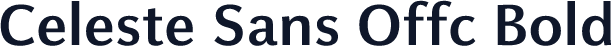 Celeste Sans Offc Bold