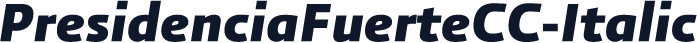 PresidenciaFuerteCC-Italic