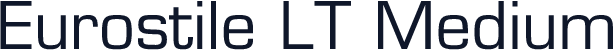 Eurostile LT Medium