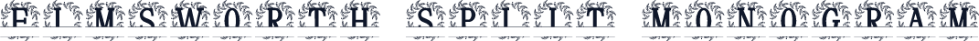 Elmsworth Split Monogram