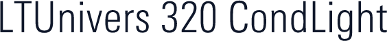 LTUnivers 320 CondLight
