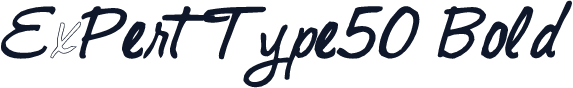 ExPertType50 Bold