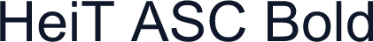 HeiT ASC Bold