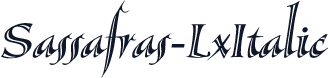 Sassafras-LxItalic