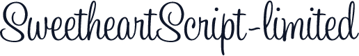SweetheartScript-limited