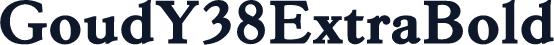 GoudY38ExtraBold