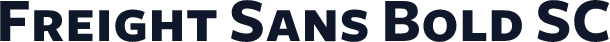 Freight Sans Bold SC