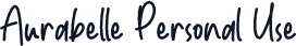 Aurabelle Personal Use