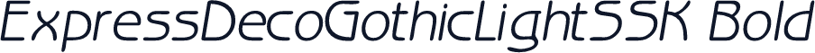ExpressDecoGothicLightSSK Bold