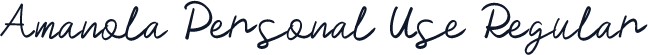 Amanola Personal Use Regular