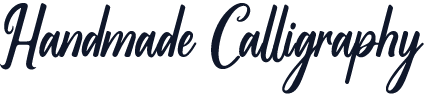 Handmade Calligraphy