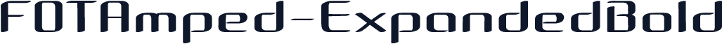 FOTAmped-ExpandedBold